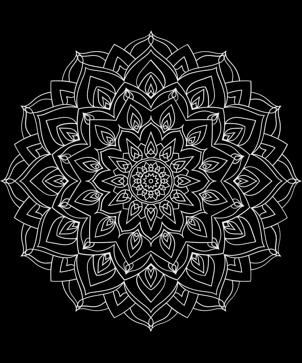 Classic Mandala Art Oversized T-Shirt