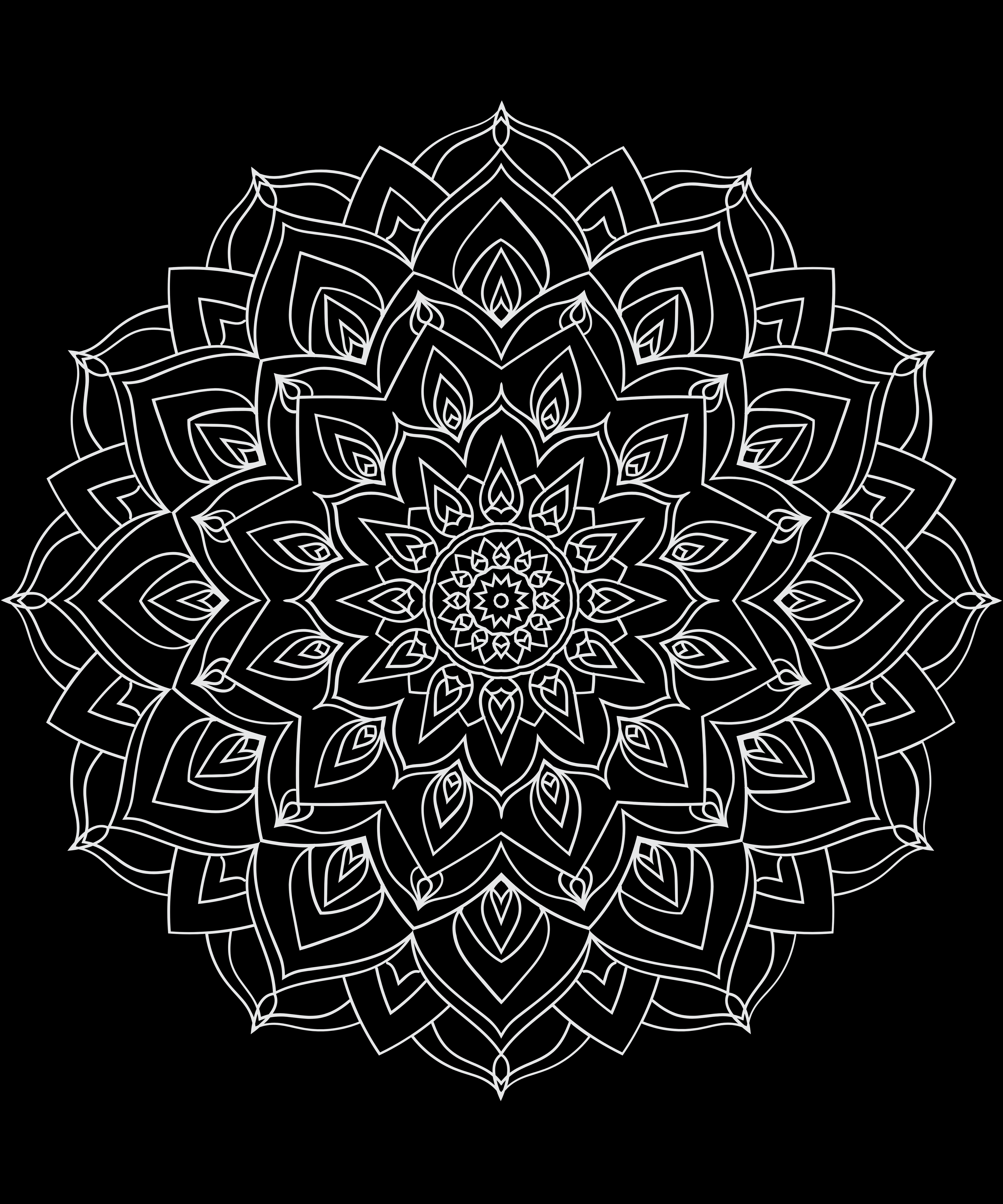 Classic Mandala Art Oversized T-Shirt