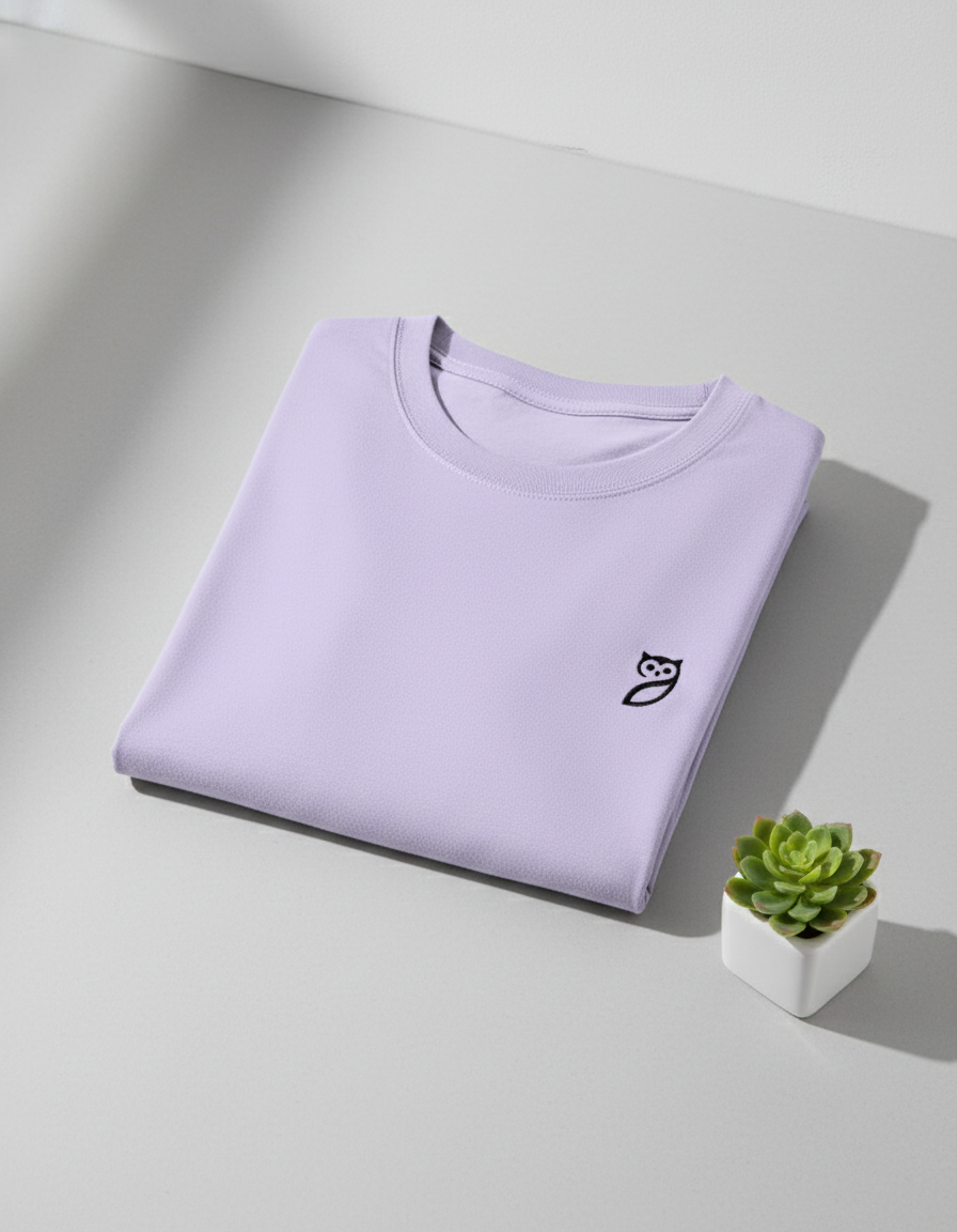Classic Signature Oversized T-Shirt - Lavender